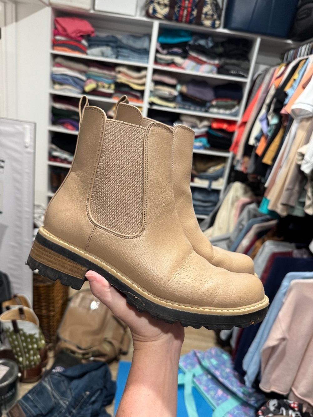 Cream New Day boots